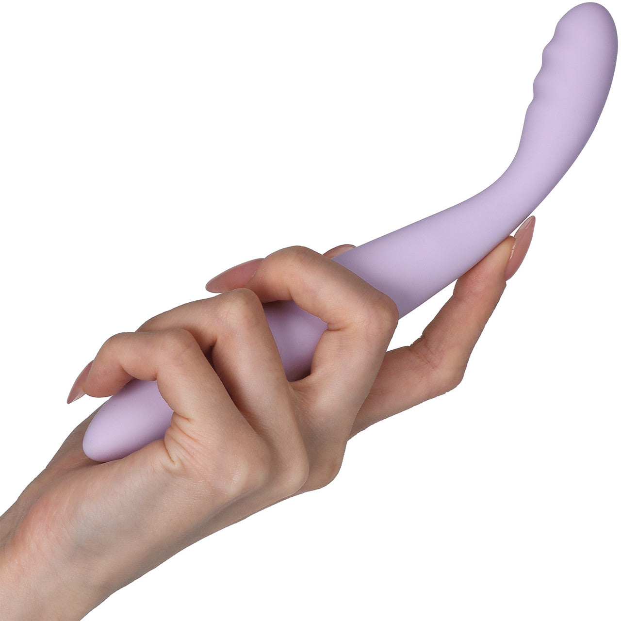 SVAKOM CICI 2 Rechargeable Warming App Controlled Slim Silicone G-Spot Vibrator - Pastel Lilac