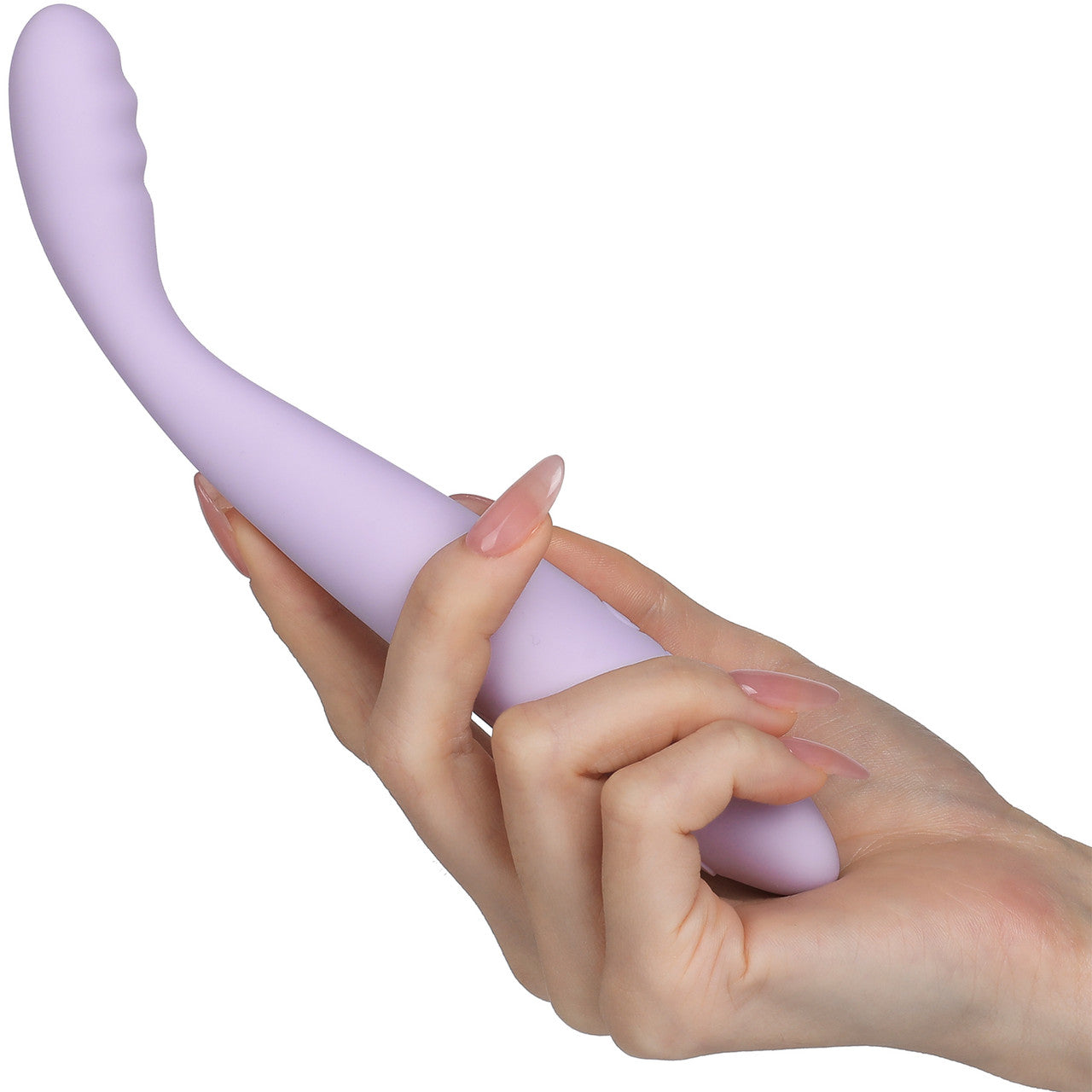 SVAKOM CICI 2 Rechargeable Warming App Controlled Slim Silicone G-Spot Vibrator - Pastel Lilac