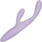 SVAKOM CICI+ 2 Rechargeable Warming App Controlled Silicone Dual Stimulation Vibrator - Pastel Lilac