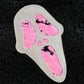 Ghostface Scream Classic Clutch Toy Storage & Fashion Bag by KushKards - Pink