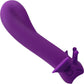 Shimmer Silicone Rechargeable G-Spot & P-Spot Vibrator By Cute Little Fuckers - Moonlight