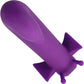 Sunshine Shimmer Silicone Rechargeable G-Spot Vibrator By Cute Little Fuckers - Moonlight Purple