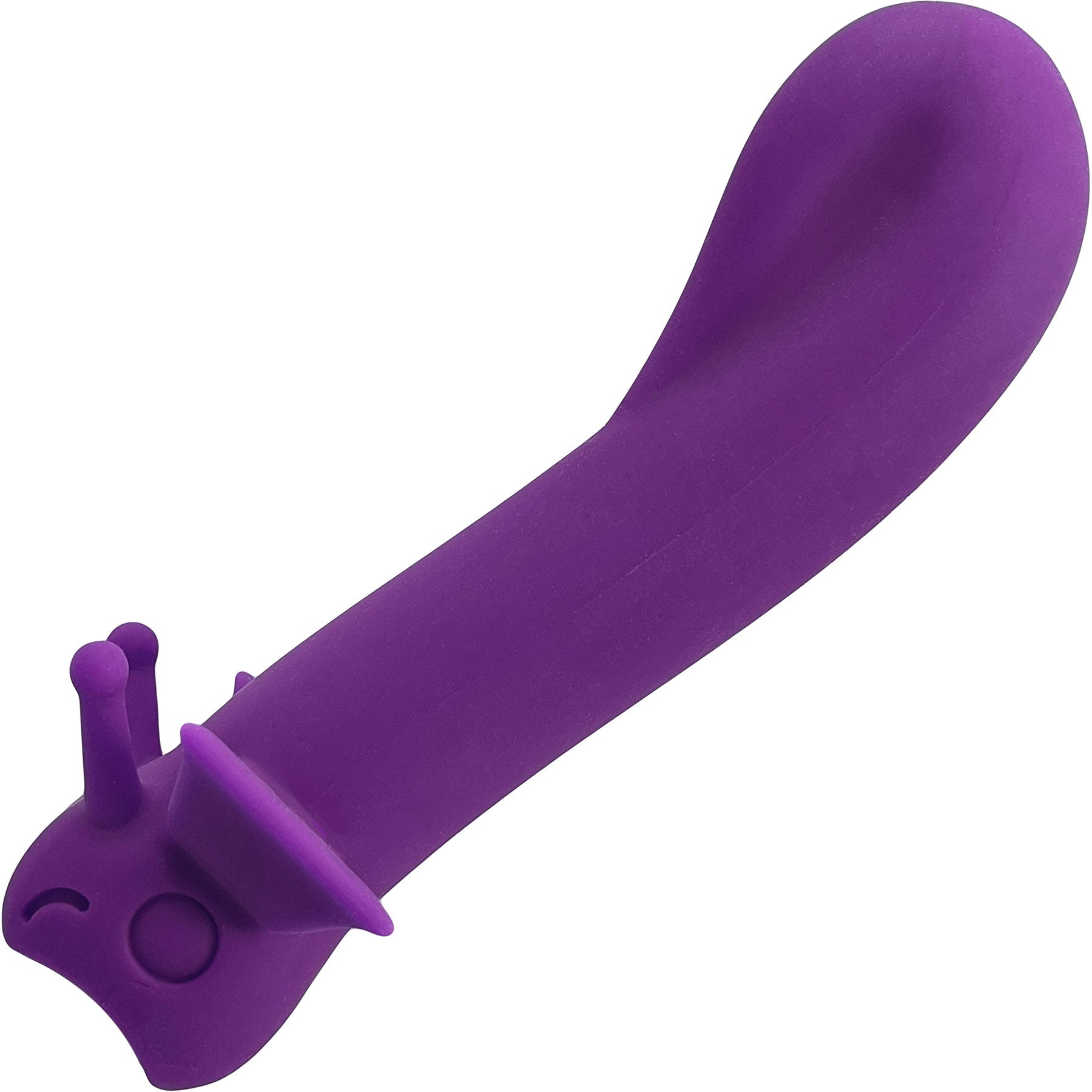 Shimmer Silicone Rechargeable G-Spot & P-Spot Vibrator By Cute Little Fuckers - Moonlight