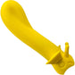 Sunshine Shimmer Silicone Rechargeable Waterproof G-Spot Vibrator By Cute Little Fuckers - Sunshine Yellow