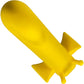 Shimmer Silicone Rechargeable G-Spot & P-Spot Vibrator By Cute Little Fuckers - Sunshine