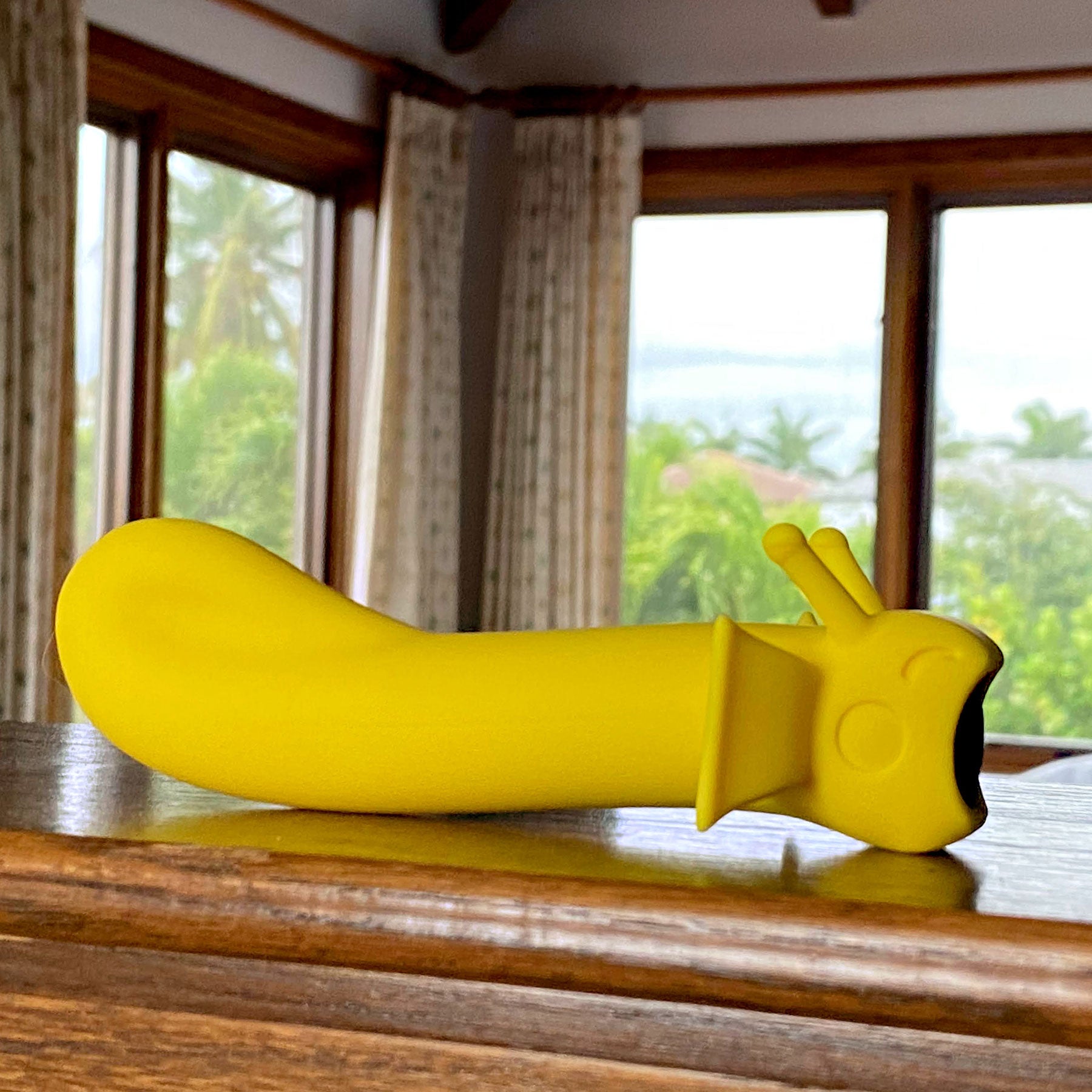 Shimmer Silicone Rechargeable G-Spot & P-Spot Vibrator By Cute Little Fuckers - Sunshine