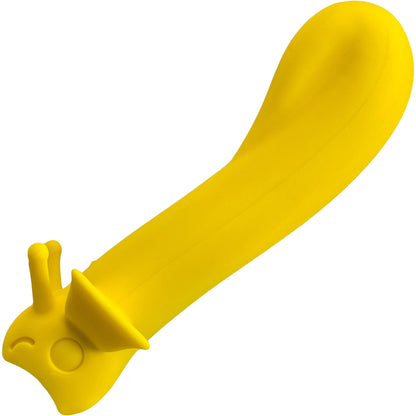 Shimmer Silicone Rechargeable G-Spot & P-Spot Vibrator By Cute Little Fuckers - Sunshine