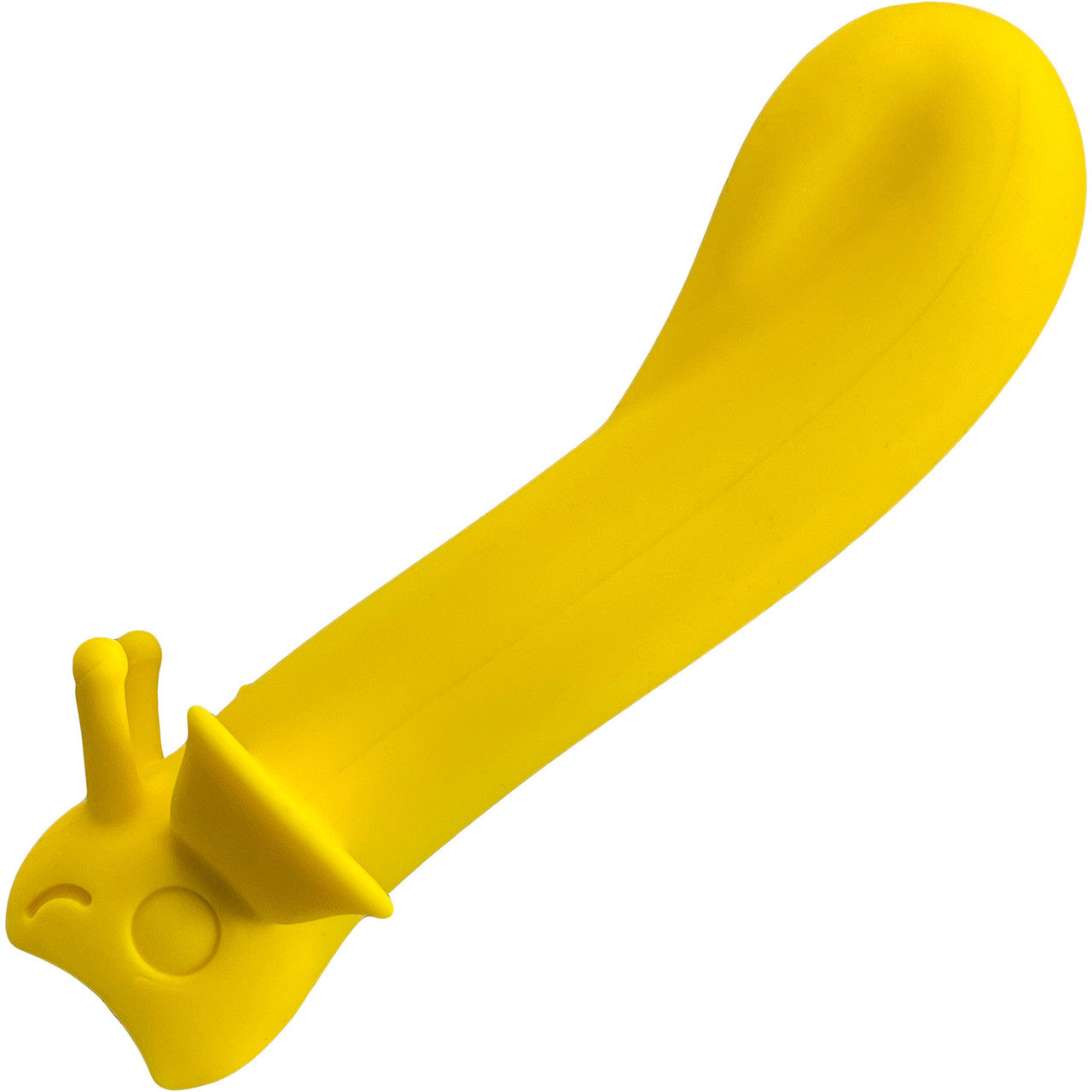 Sunshine Shimmer Silicone Rechargeable Waterproof G-Spot Vibrator By Cute Little Fuckers - Sunshine Yellow