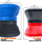 Oxballs Clone Huge Silicone Ball Stretcher 2 Pack - Black & Blue