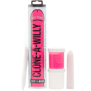 Clone-A-Willy Make Your Own Vibrating Silicone Dildo - Hot Pink