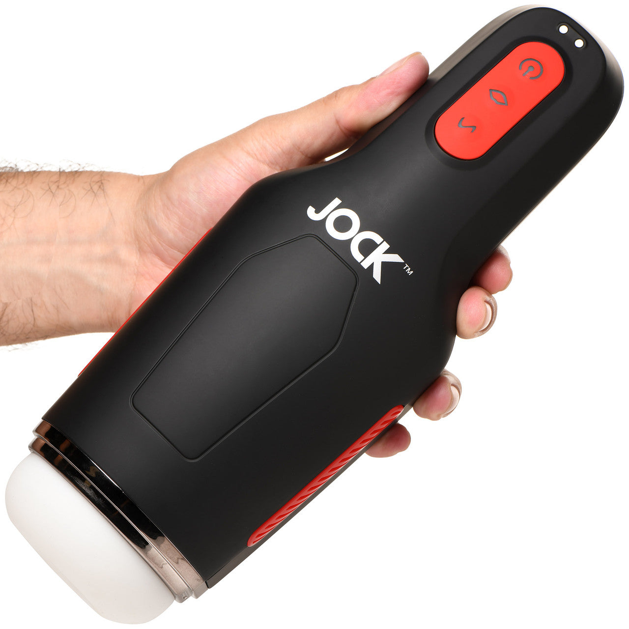 Jock 15X Sucking & Vibrating Rechargeable Penis Masturbator