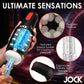 Jock 15X Sucking & Vibrating Rechargeable Penis Masturbator