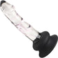 Pleasure Crystals 5.6" Glass Dildo With Suction Cup