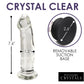 Pleasure Crystals 7.6" Glass Dildo With Suction Cup