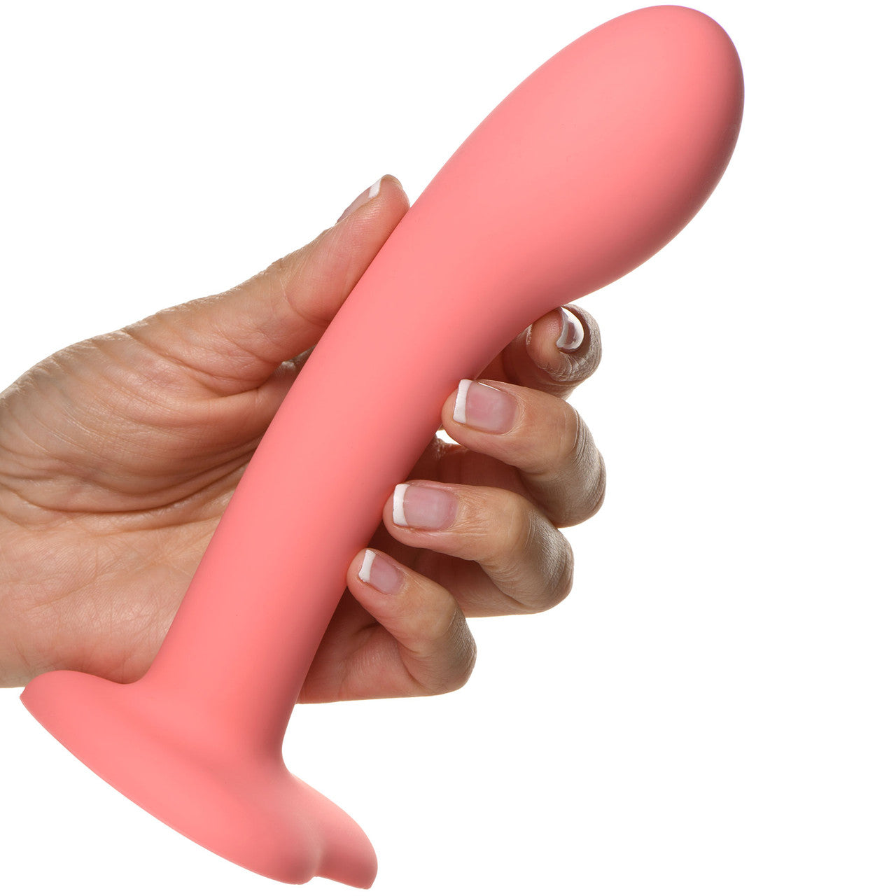 Simply Sweet G-Spot Silicone Suction Cup Dildo - Pink