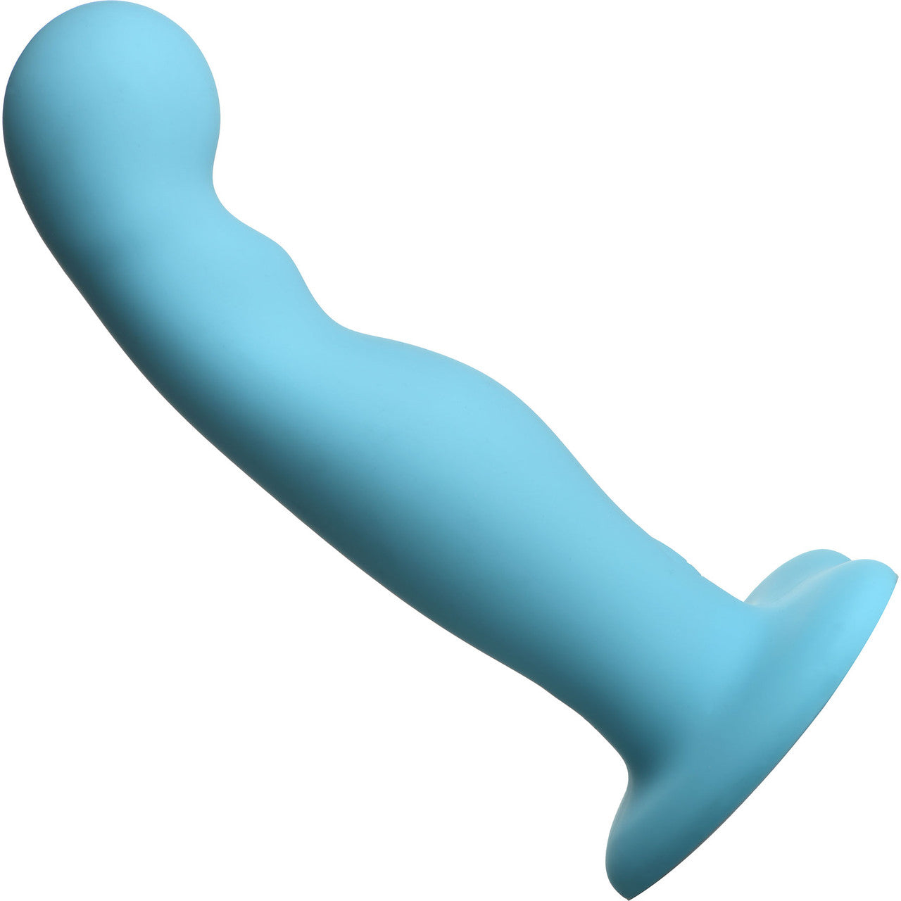 Simply Sweet 21X Vibrating Thick Rechargeable Silicone G-Spot Vibrator With Remote - Teal