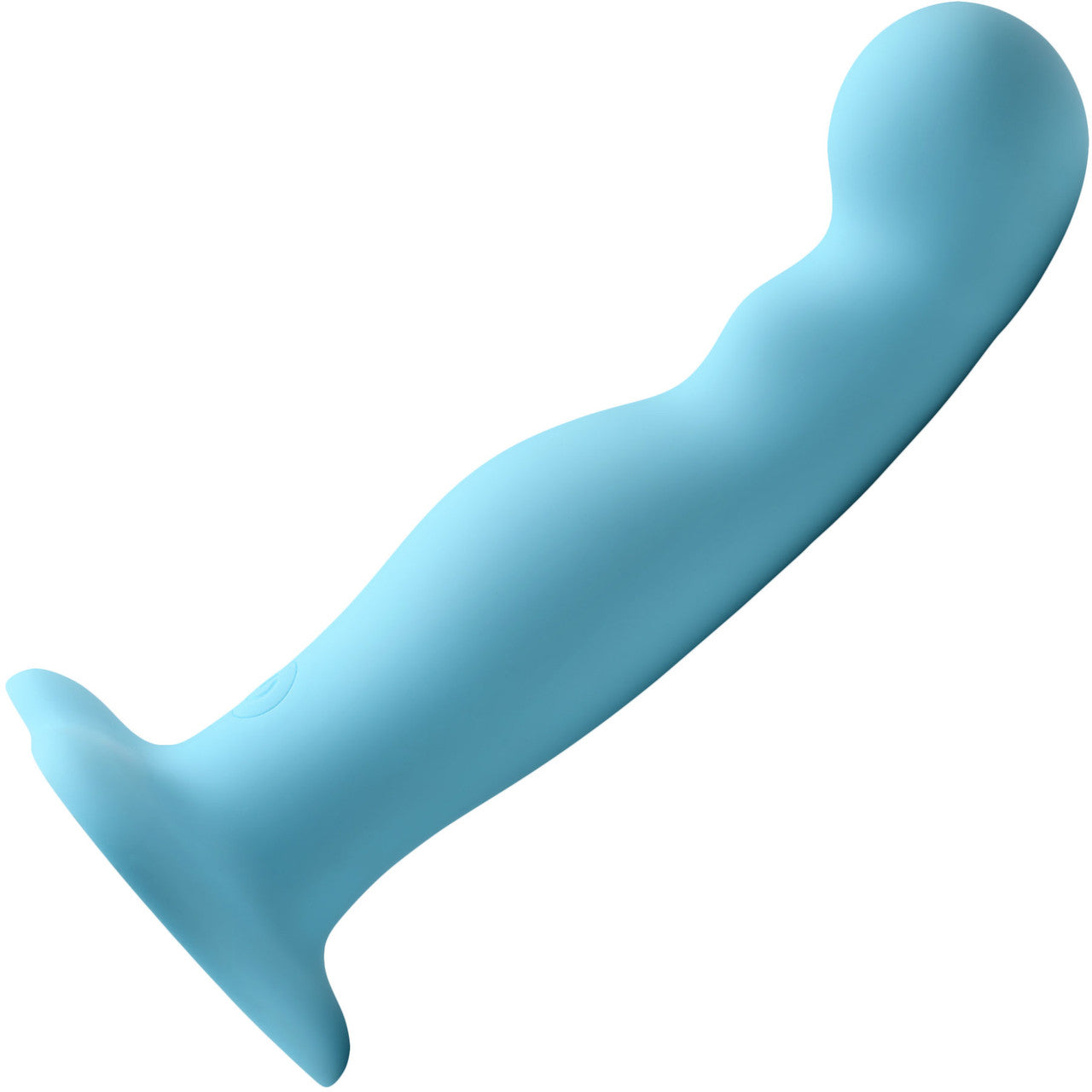 Simply Sweet 21X Vibrating Thick Rechargeable Silicone G-Spot Vibrator With Remote - Teal