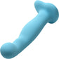 Simply Sweet 21X Vibrating Thick Rechargeable Silicone G-Spot Vibrator With Remote - Teal