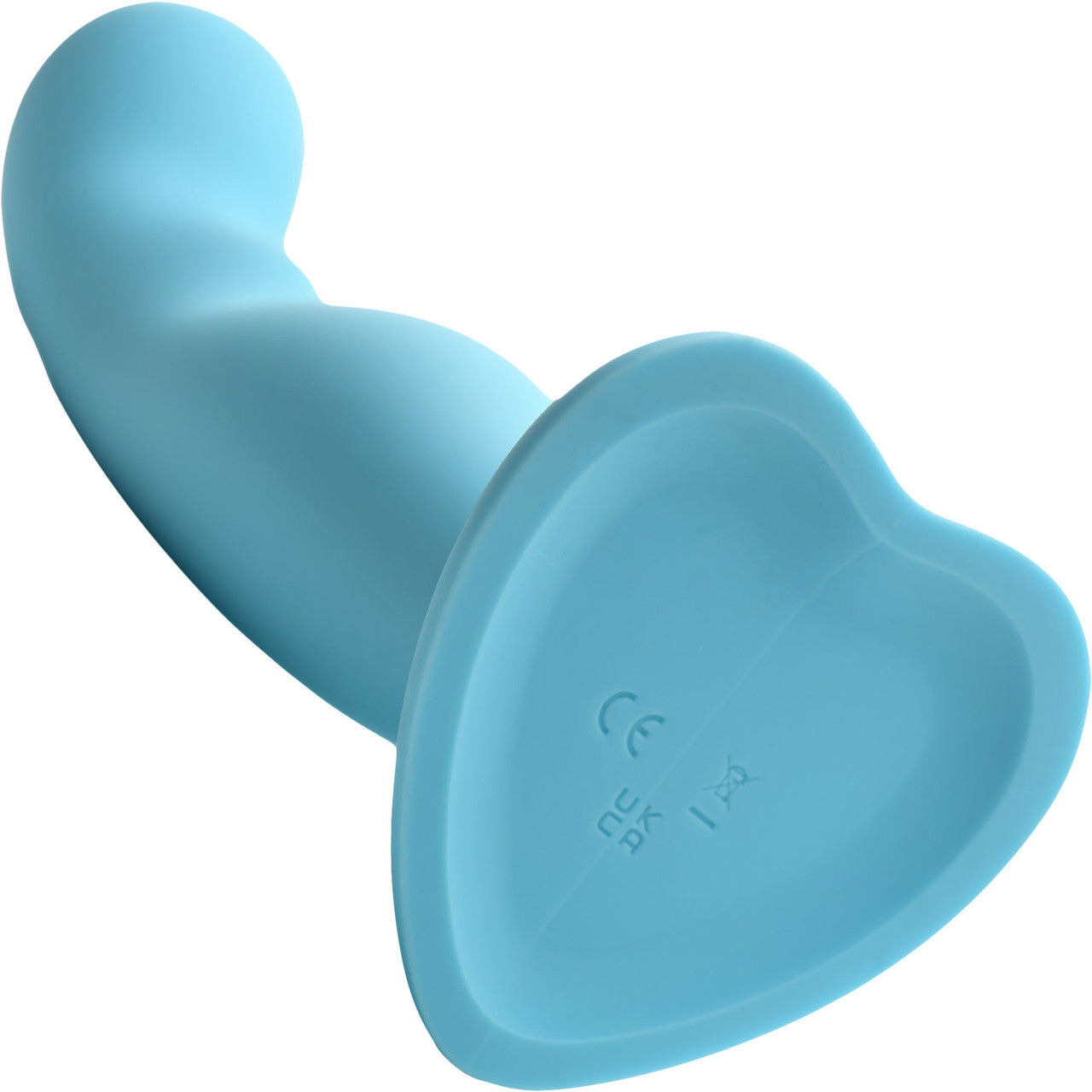 Simply Sweet 21X Vibrating Thick Rechargeable Silicone G-Spot Vibrator With Remote - Teal