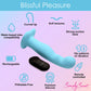 Simply Sweet 21X Vibrating Thick Rechargeable Silicone G-Spot Vibrator With Remote - Teal