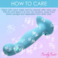 Simply Sweet 21X Vibrating Thick Rechargeable Silicone G-Spot Vibrator With Remote - Teal