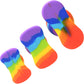 Simply Sweet Rainbow 3-Piece Silicone Butt Plug Set