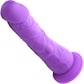 Lollicock 7" Silicone Suction Cup Dildo - Grape
