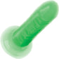 Lollicock Glow In The Dark 8" Silicone Suction Cup Dildo - Green