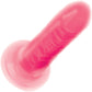 Lollicock Glow In The Dark 8" Silicone Suction Cup Dildo - Pink