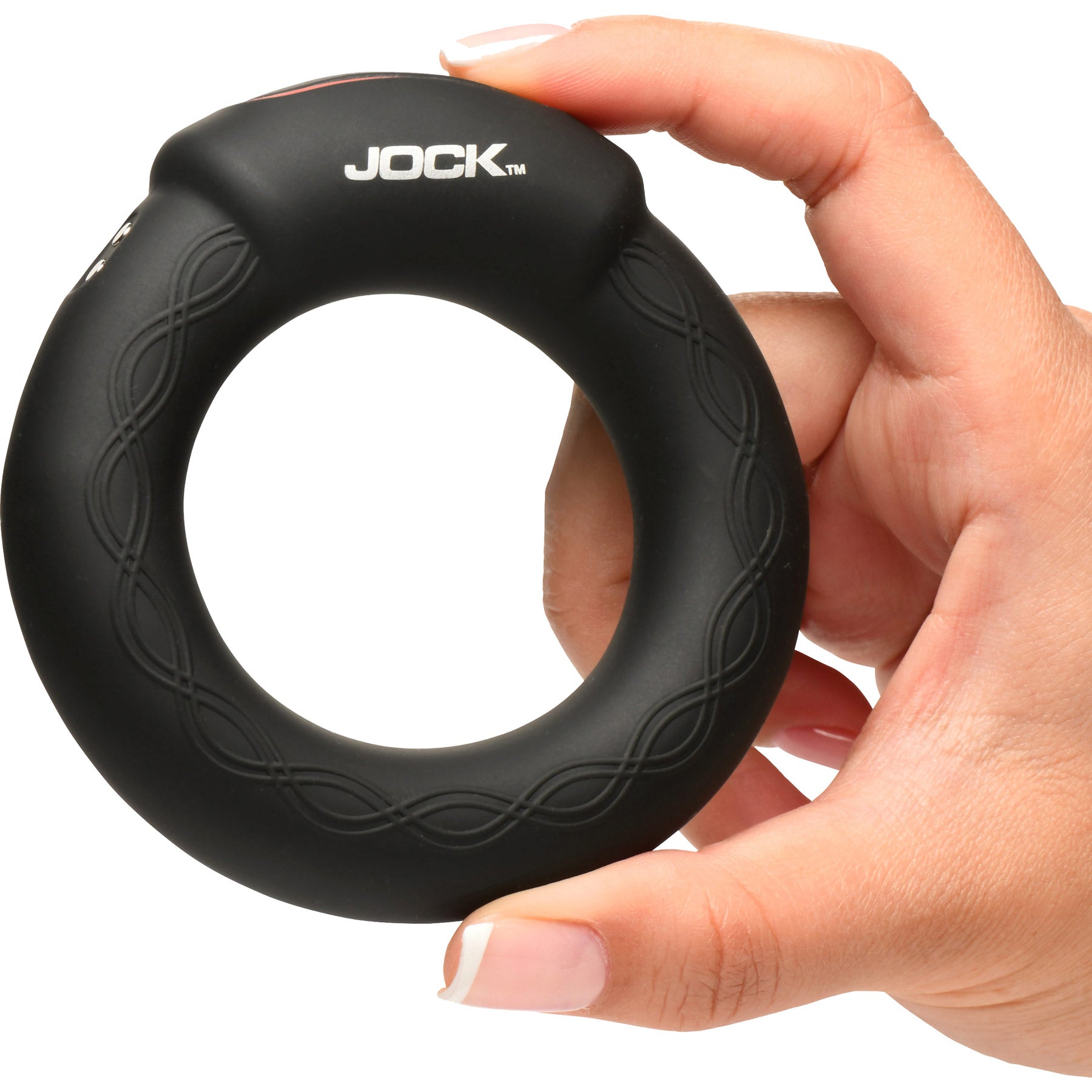 Jock Rumbler Vibrating & Warming Rechargeable Cock Ring With Remote