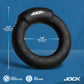 Jock Rumbler Vibrating & Warming Rechargeable Cock Ring With Remote - Medium