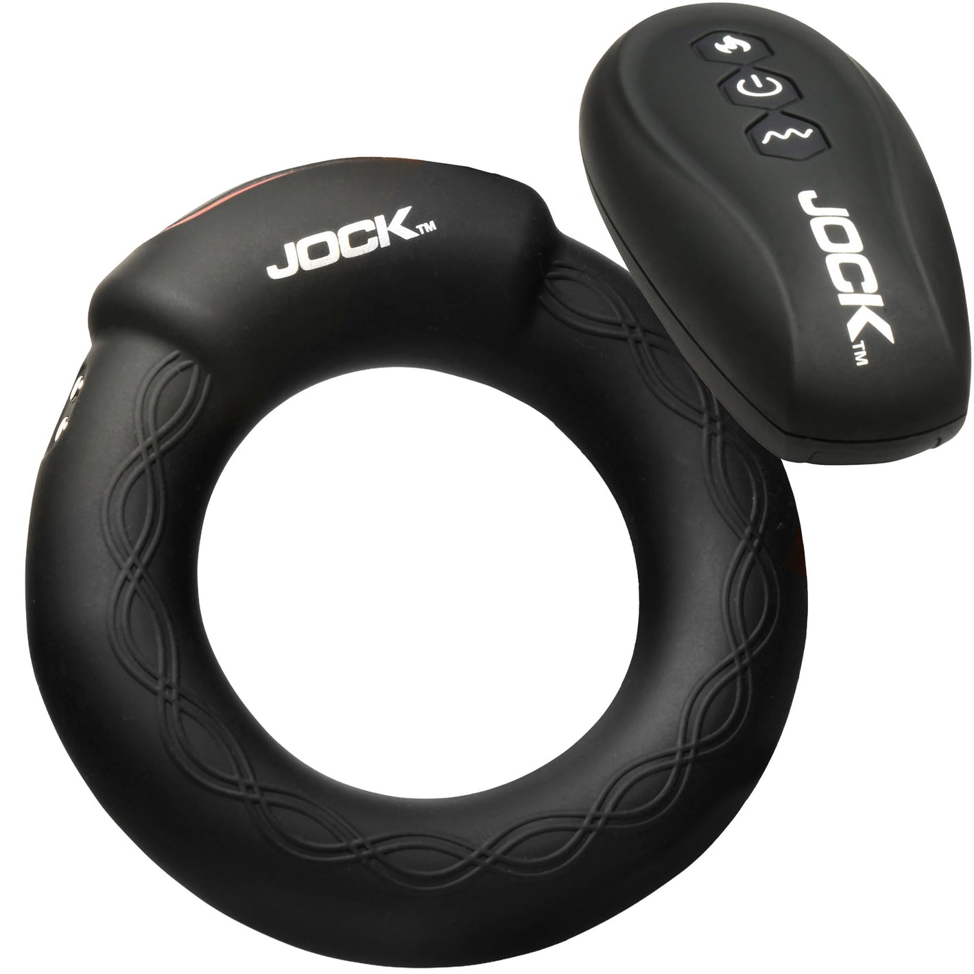 Jock Rumbler Vibrating & Warming Rechargeable Cock Ring With Remote