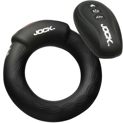 Jock Rumbler Vibrating & Warming Rechargeable Cock Ring With Remote