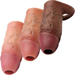 Jock Enhancers Open Ended Silicone Penis Extension Sleeve