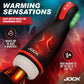 Jock Blaze Vibrating, Sucking, and Warming Rechargeable Masturbator