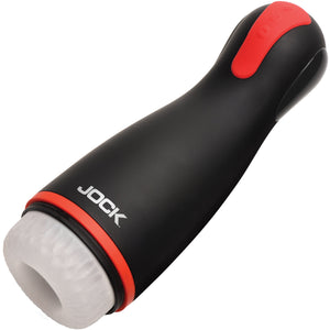 Jock Blaze Vibrating, Sucking, and Warming Rechargeable Masturbator