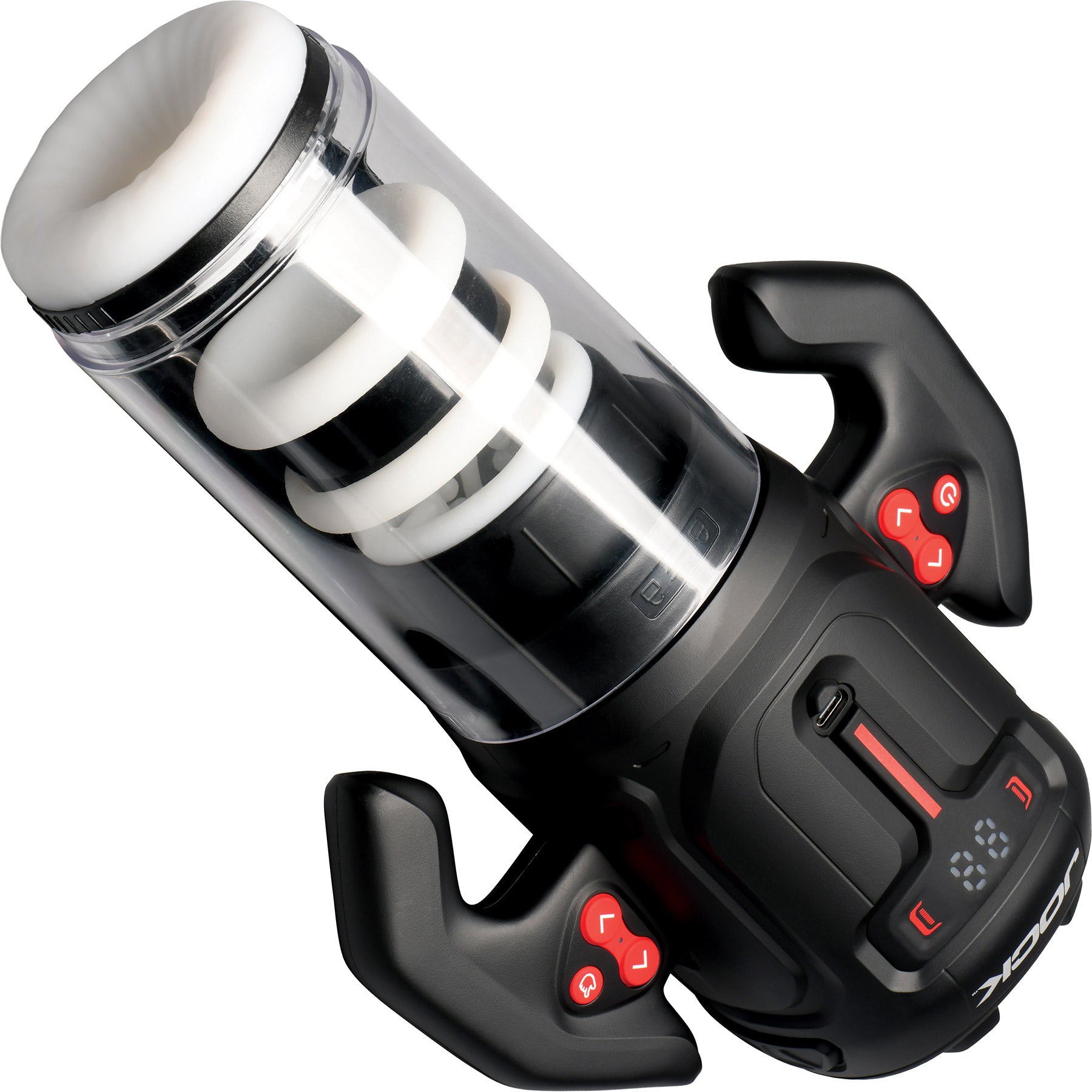 Jock Turbo Spin Thrusting and Rotating Rechargeable Masturbator