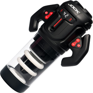 Jock Turbo Spin Thrusting and Rotating Rechargeable Masturbator