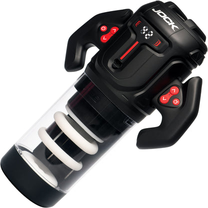 Jock Turbo Spin Thrusting and Rotating Rechargeable Masturbator