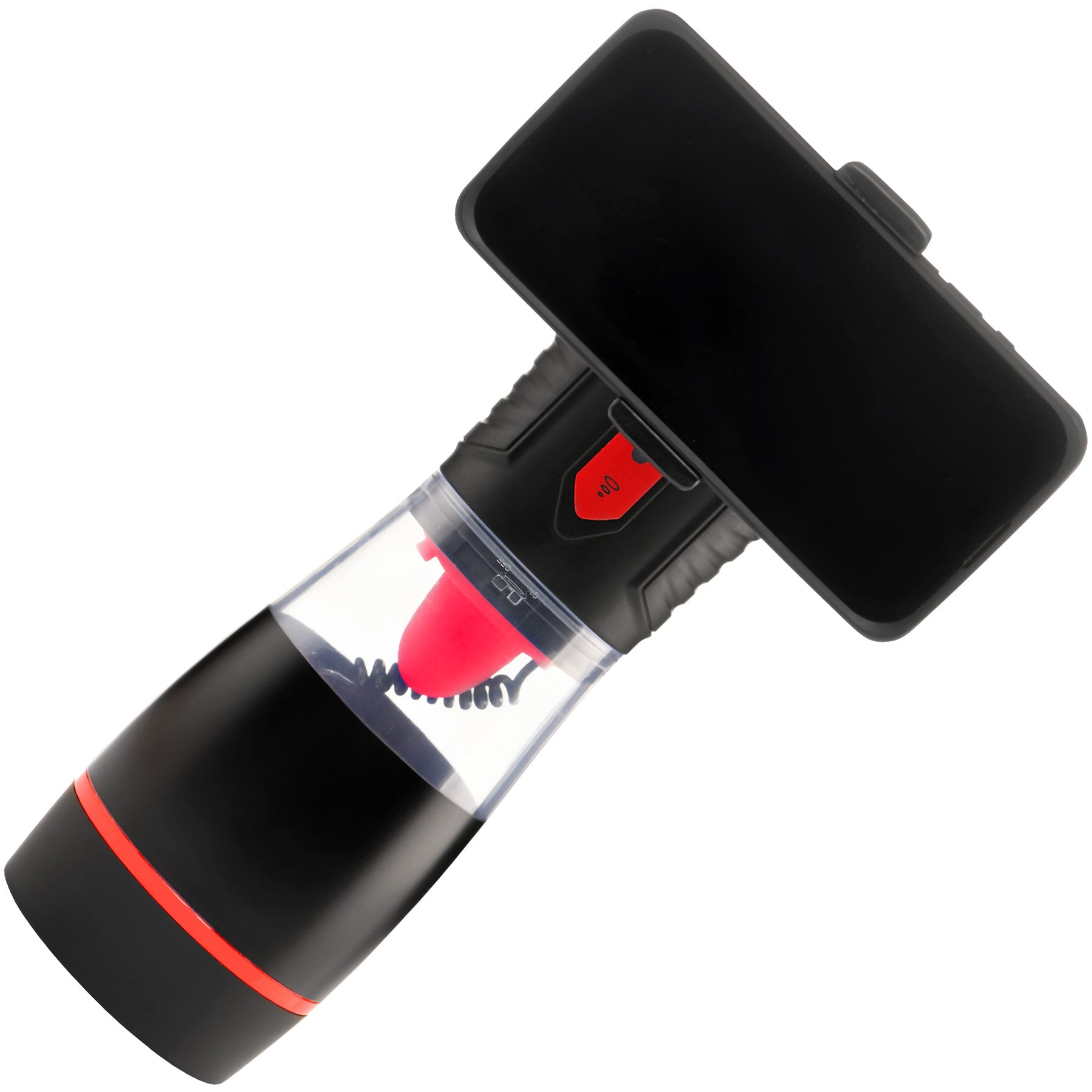 Jock Blow Job Sucking Licking and Vibrating Rechargeable Masturbator