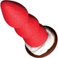 Strawberry Sweet Cream Premium 7.8" Silicone Dildo With Suction Cup Base