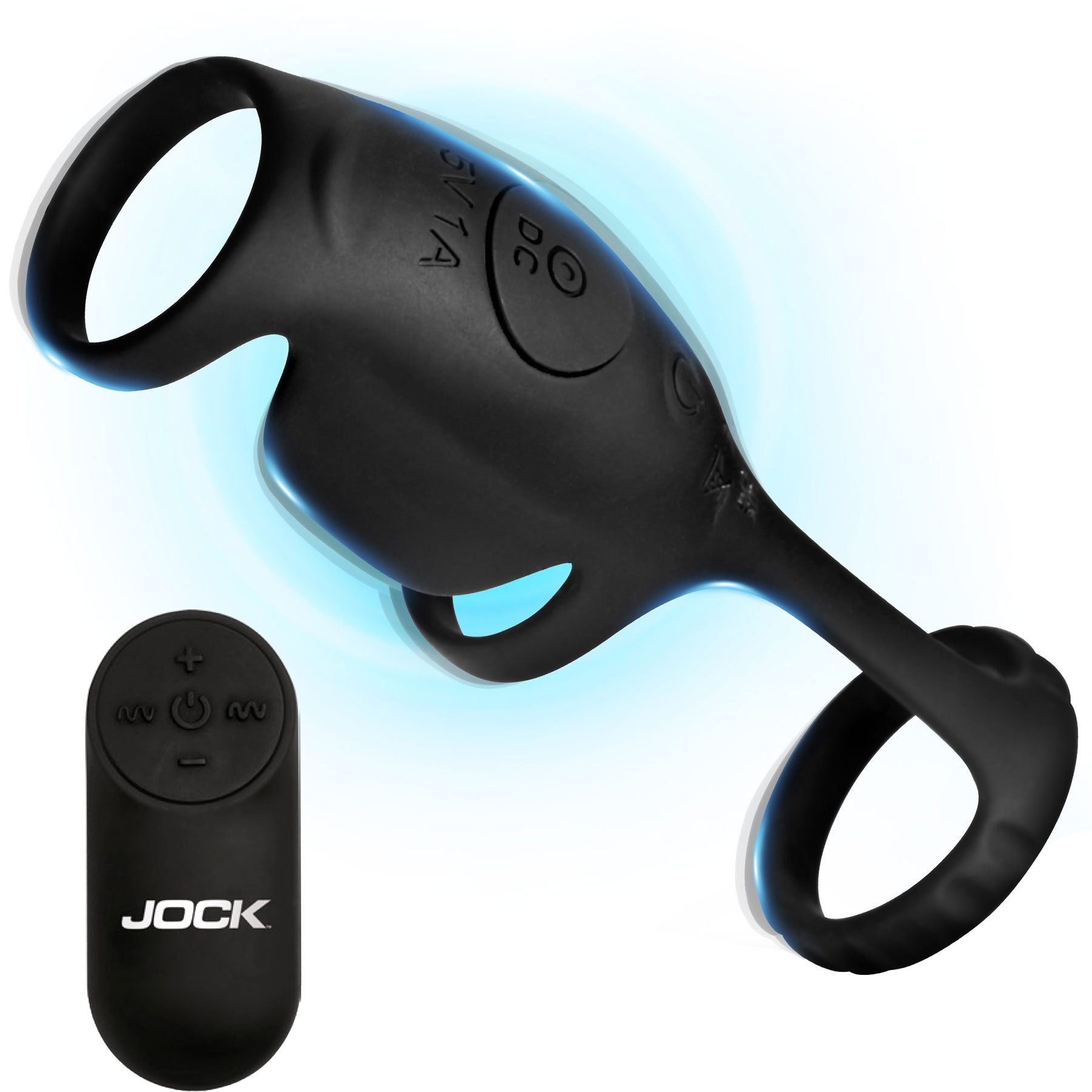 Jock Blitz Vibrating Penis Sleeve Cock Ring with Remote Control