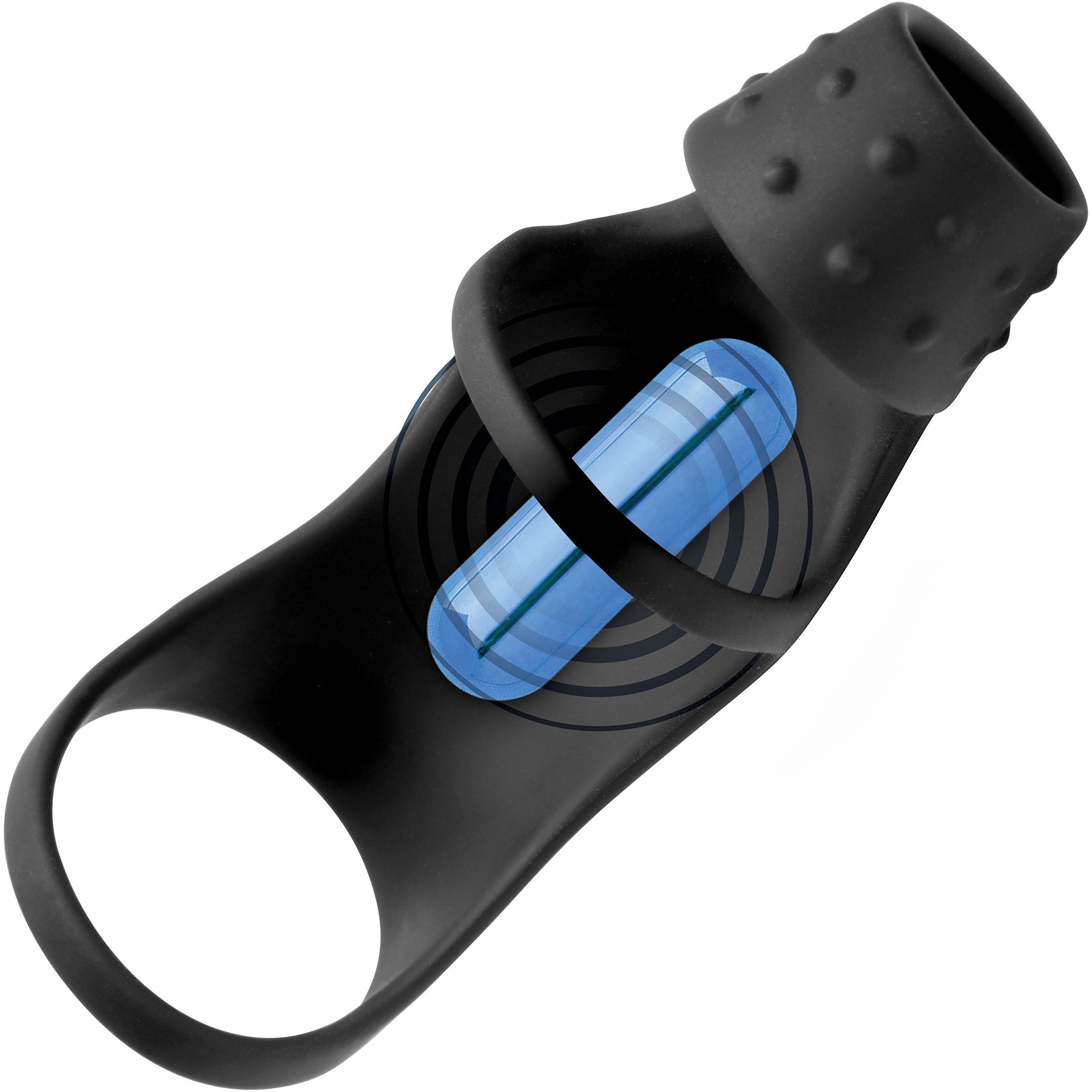 Jock Rush Vibrating Penis Sleeve Rechargeable Cock Ring with Remote