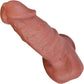 The Coach 5 Inch Silicone Realistic Dual Density Dildo With Balls & Suction Cup Base By Fukena