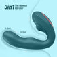 Tracy's Dog Cobra 3-In-1 Silicone A-Spot Vibrator With G-Spot Tapping & Clitoral Pulsing - Green