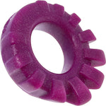 Oxballs Cock Lug Silicone Cock Ring - Plum