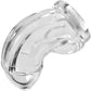 Oxballs Atomic Jock Cock-Lock Chastity Cage - Clear