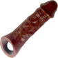 Colossus Silicone Penis Extender By Vixen - Chocolate