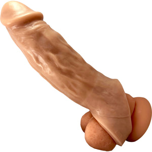 Colossus Silicone Penis Extender By Vixen - Vanilla