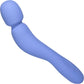 COM Silicone Waterproof Rechargeable Wand Vibrator By Dame - Periwinkle